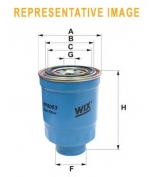 WIX FILTERS - WF8058 - Фильтр топливный MITSUBISHI L200 2.5 D/TD Pajero Lancer  HYU